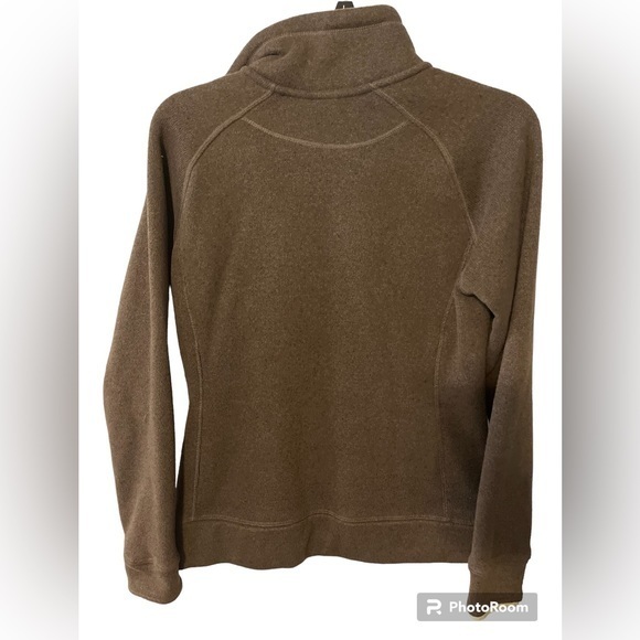 The North Face Womens Small Full zip black lightweight jacket, fleece Lined - Picture 2 of 6